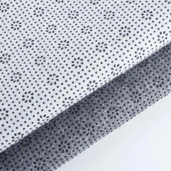 Drop-molded spunlace nonwoven fabric
