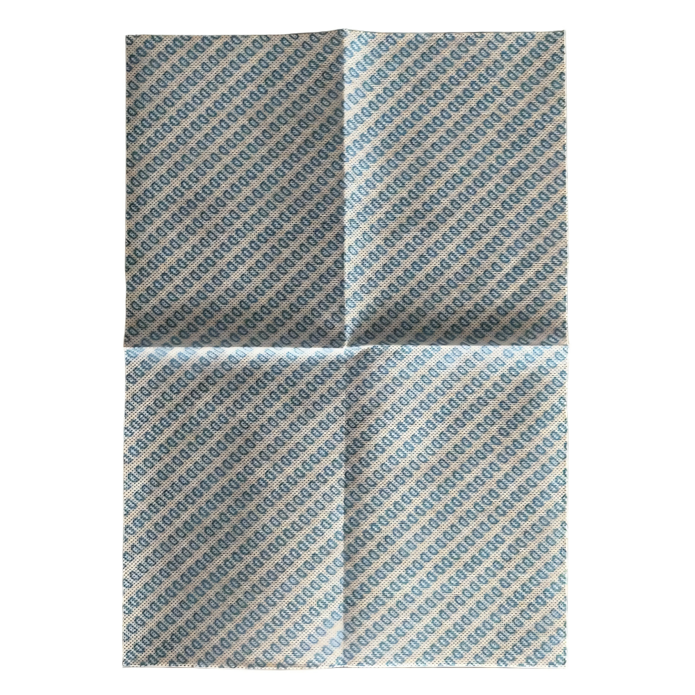 Customized wholesale One-quarter folded cleaning towels for food service