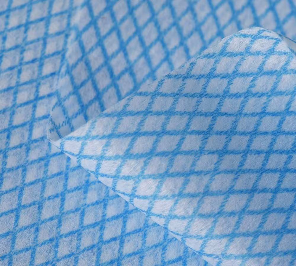 Chemically bonded non-woven fabric for Cleaning